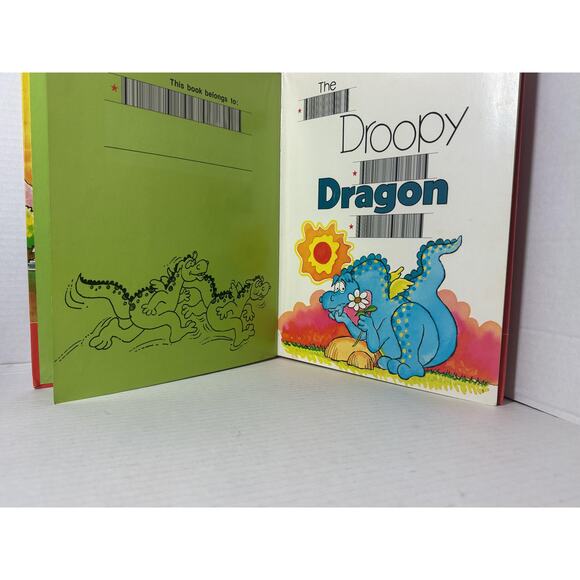The Droopy Dragon Book Magic Wand Speaking Library - NO wand - Printed in U.S.A - Picture 9 of 11